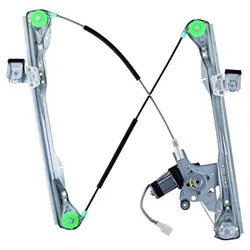 Load image into Gallery viewer, New Window Regulator W/Motor Front Passenger Side Right RH Replacement For 2000-2007 Replacement Ford Focus 741-875, 660203, 11A86, 6S4Z 5423200-BB, 6S4Z5423200BA - Electrical Parts > Regulator from MyMROmarts
