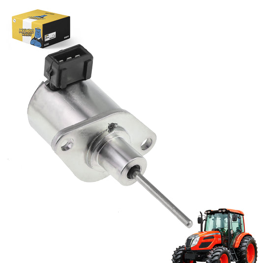Electrical Stop Solenoid Valve E6850-60012 for Kioti Tractor CK20 CK25 CK2510 CK2610 CK2610H CK27 CK30 CK35 DK35 DK40 DK45 DK50 DK55 DS3510 DS4110 DS4510 LK30 LK3054 RX6010 from MyMROmarts