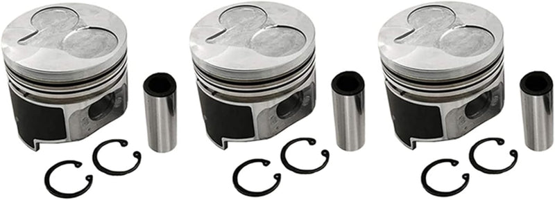 Chargez l'image dans la visionneuse de la galerie, Overhaul Rebuild Kit NO Valves Liners Compatible with Kubota D1105 Engine KX41 KX36-2 KX41-2 U25S Excavator F2400 F2560E F2880 F2680E B1750D B1750E Tractor Replacement Parts from MyMROmarts
