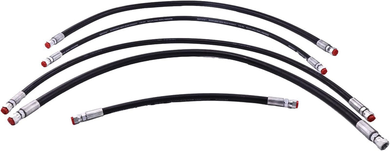 Cargue la imagen en el visor de la galería, Hydraulic Hose Kit 16&quot; 36&quot; 42&quot; 38&quot; 42&quot; Compatible with Fisher Xtreme V Snowplow 1/4&#39;&#39; 3/8&#39;&#39; Receiver from MyMROmarts
