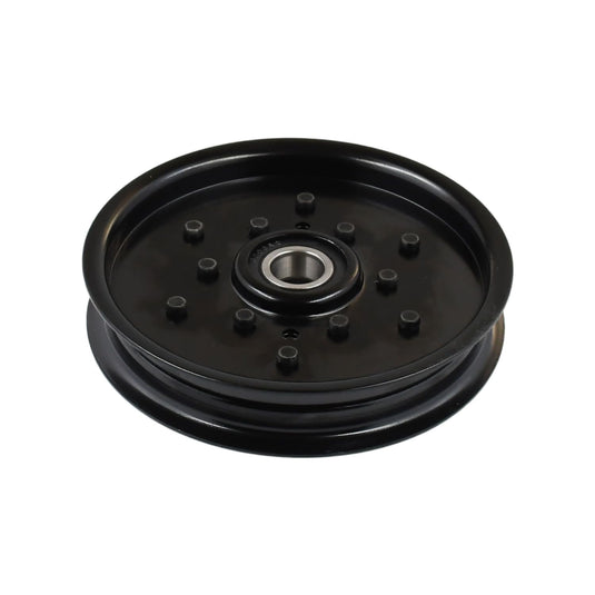 38297 Flat Idler Pulley Compatible with Bobcat XM Series Mowers, OD: 5-3/4", Flat OD: 5", Bore: 3/8" from MyMROmarts