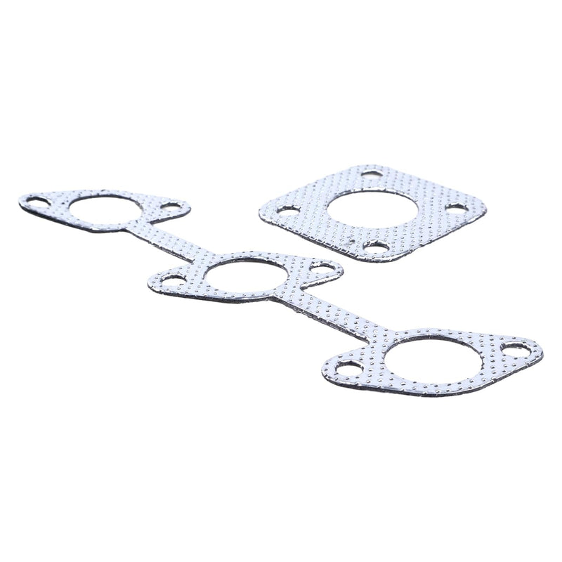 Chargez l'image dans la visionneuse de la galerie, Up/Downstream Exhaust Manifold Muffler Gasket 16261-12350 15263-12370 Compatible with Kubota D905 D1005 D1105 D1105T D1305 Engine from MyMROmarts
