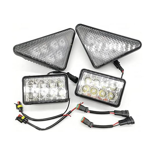 Complete LED Light Kit for Bobcat Skid Steer 751 753 763 773 863 864 873 883 963 A220 A300 S130 S150 S160 S175 S185 S205 S220 S250 S300 S330 T140 T180 T190 T200 T250 T300 T320 from MyMROmarts