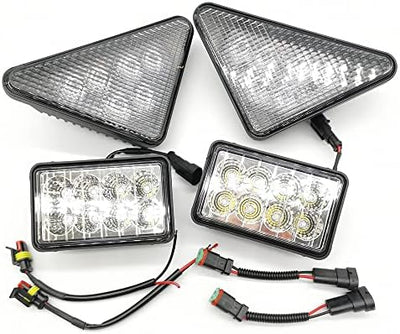 Complete LED Light Kit Fit for Bobcat Skid Steer 751 753 763 773 863 864 873 883 963 A220 A300 S130 S150 S160 S175 S185 S205 S220 S250 S300 S330 T140 T180 T190 T200 T250 T300 T320 from MyMROmarts