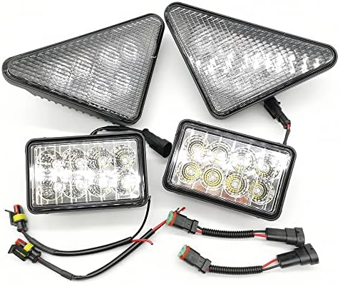 Complete LED Light Kit Fit for Bobcat Skid Steer 751 753 763 773 863 864 873 883 963 A220 A300 S130 S150 S160 S175 S185 S205 S220 S250 S300 S330 T140 T180 T190 T200 T250 T300 T320 from MyMROmarts