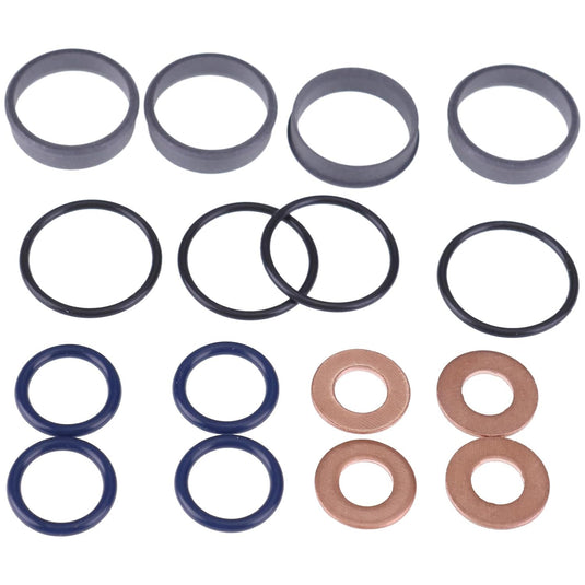 Fuel Injector Seal Kit 1J770-53490 1J864-53620 0481405110 1J770-53260 for Kubota M6060HD M7060HD M7060HFC KX057-4 KX080-4 U55-4 SVL75-2 SVL75-3 SSV65PC - Hydraulic Parts > Hydraulic Seal Kits from MyMROmarts