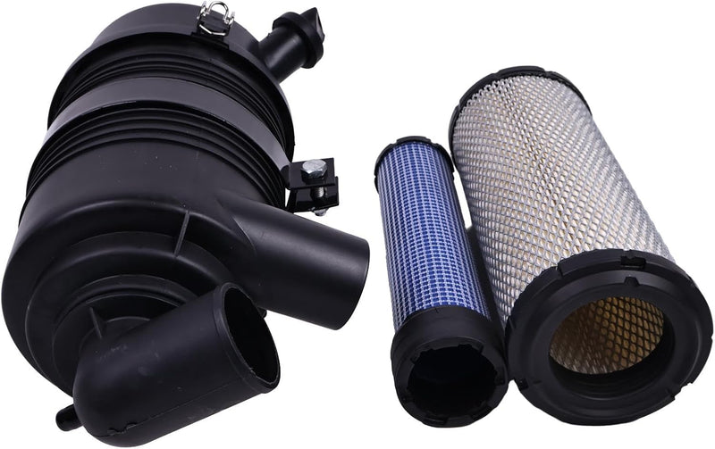 Load image into Gallery viewer, Air Filter Assembly 6670851 compatible with Bobcat 325 325C 328 329 425 463 553 553F S70 compatible with Kubota Engine D1105 from MyMROmarts
