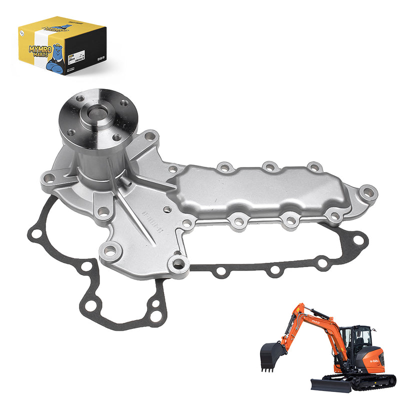 Load image into Gallery viewer, Engine Water Pump 6681879 6675652 for Kubota KX04-4 KX91-3S2 KX161-3S Excavators V2003-M-T V2203 V2203-M V2403 V2403-4 V2403-M V2403-M-DI-T X161-3ST Diesel Engines - Engine Parts &gt; Cooling System &gt; Engine Water Pump from MyMROmarts
