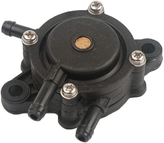 Carburetor Carb Kit Fuel Pump Fuel Filter with Oil Filter Replacement for John Deere 108 L105 102 115 105 X120 X145 L107 L108 LA125 LA115 LA105 D110 D105 Lawn Tractor MIA12509 MIA11474 from MyMROmarts