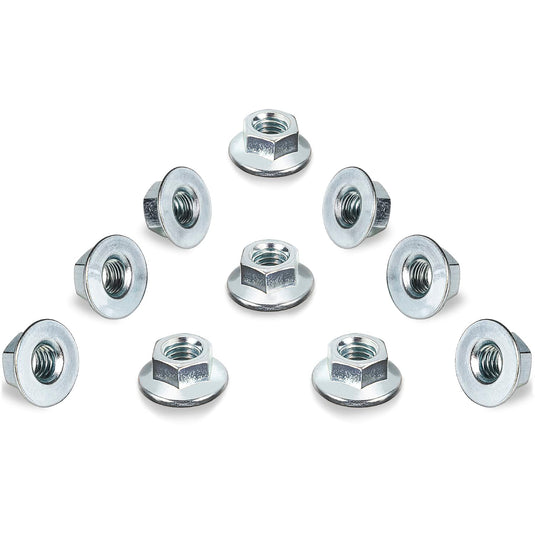 Lock Nuts Ten Piece Set M142955 For John Deere 2025 4210 GT322 GX255 LA150 LX280 S240 X115R X300 XUV825 Z225 from MyMROmarts