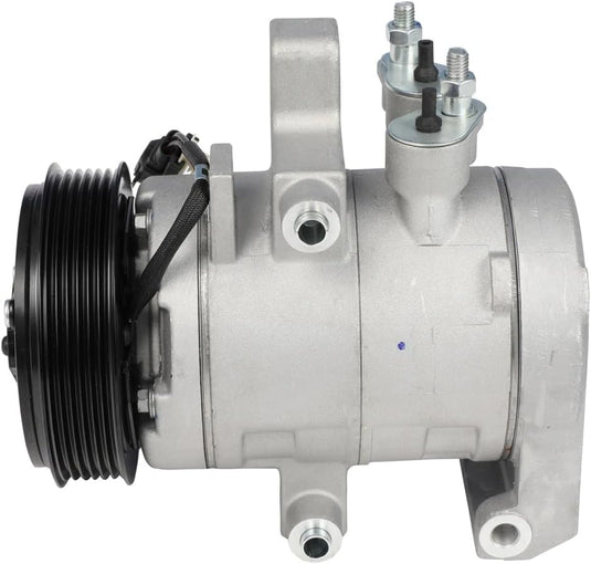 Air Conditioner AC Compressor with Clutch for Ford for F-150 5.0L 2011-2013 (BL3Z19703B BL3Z19703D CL3419D629CA) from MyMROmarts
