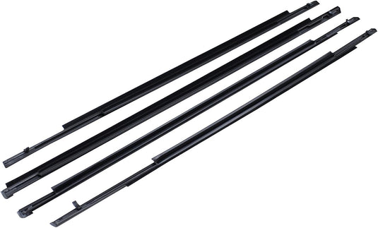 Front Rear Door Window Belt Moulding Trim Weatherstrip Seal Set for Mitsubishi Outlander Sport ASX RVR 2011-2020 from MyMROmarts