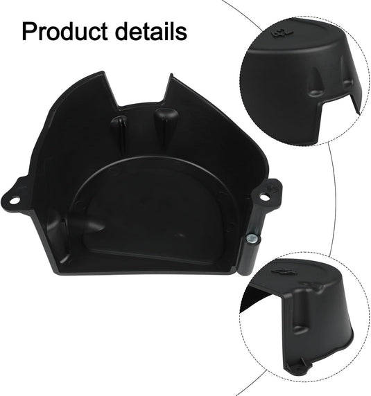 Right Hand Belt Shield GX22644 GY21773 Plastic Guard for for John Deere 107S D100 D105 D110 D120 D125 D130 E100 E110 E120 E130 LA105 LA115 LA125 LA135 X105 X106 X110 X120 X125 X126 X145 from MyMROmarts