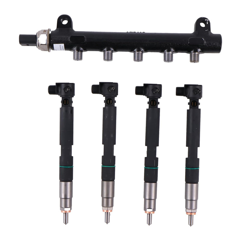 Load image into Gallery viewer, 4X Fuel Injectors 400903-00074D 7275454 28337917 &amp; 1X Common Rail 28240435 7030409 150120-00062A For Bobcat Skid Steers S450 S510 S550 S570 S590 S595 S630 S650 Doosan D24 Engine - Engine Parts &gt; Fuel System &gt; Fuel Injector from MyMROmarts
