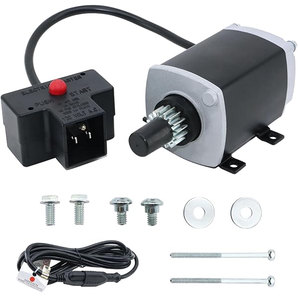 Indlæs billede i Gallery Viewer, Tecumseh 37000 Starter New Replacement for Ariens Craftsman Snow Blower Starter Tecumseh LH OH OHSK OHM110 HMSK HM70 HMXL70, 120V 16 Teeth 72403600 33329 33329A 33329B 33329C 33329D 33329E 33329F 5898 - 启动马达 from MyMROmarts
