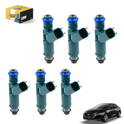 6PCS Fuel Injector AJ5113250 Compatible with Mazda 6 2003-2008 MPV 2002-2006 3.0L from MyMROmarts