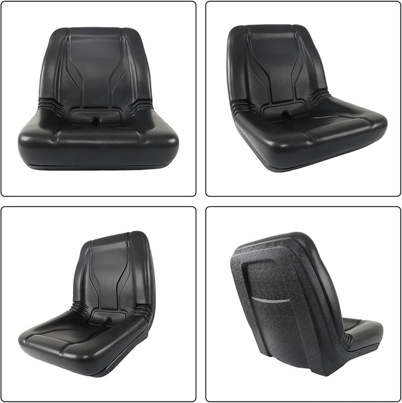 Load image into Gallery viewer, Black Seat Replacement for Kubota Tractor L3010 L3410 L3710 L4310 L4610 Compact Tractors L48 Backhoe from MyMROmarts
