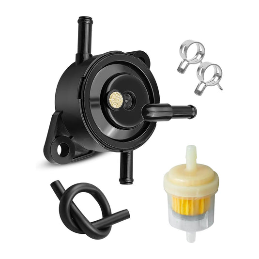 Fuel Pump Assembly with Filter and Oil Hose UC37181 UC16533 MIU12470 for John Deere X300 X304 X305R Z445 Z465 Z530M W36M W36R W48M Z720E Z730M Lawn and Garden Tractors Mowers from MyMROmarts