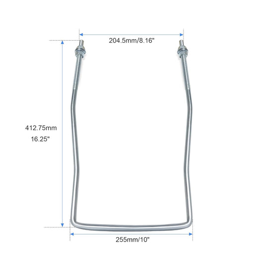 U Bolt Front Draft Arm M153771 M157568 For John Deere X300 X300R X304 X305R X310 X320 X324 X340 X360 X500 X520 X530 X534 X540 X590 from MyMROmarts