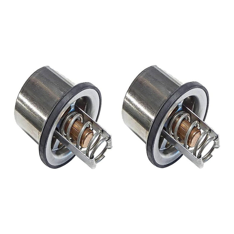 Load image into Gallery viewer, 2 Piece kit Thermostat Regulator 4W4011 1209453 170 Degree For Caterpillar CAT 3406E C15 C16 C18 3400 engine from MyMROmarts
