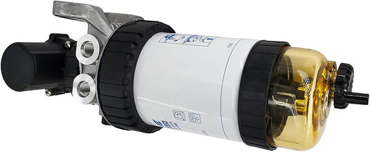 New Fuel Pump Fuel Filter Assembly 228-9129 for Caterpillar 3054 3054C 3046 Engines 414E 416D 416E 420D 420E 422E 424D 428D 428E 430D 430E 432D Backhoe Loaders