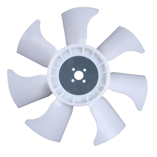 16285-74110 Cooling Fan Blade Compatible with Kubota D1105 D1305 V1505 V1505B J116 J119 J324 J320 WG1605 Engine, 7 Fan Blades 370mm from MyMROmarts