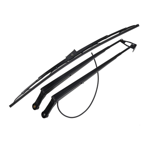 Solarhome Wiper Arm 7168953 + Wiper Blade 7168954 for Bobcat Skid Steer Loaders S630 S650 S740 S750 S770 S850 S450 S510 S530 S550 T450 T550 T590 T630 T650 T750 T770 T870 A770 - Body Parts > Cab External parts > Wiper Arm and Blade from MyMROmarts