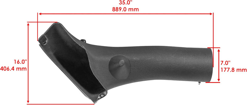 Load image into Gallery viewer, Lower Discharge Chute Compatible with John Deere 102 105 115 125 135 D110 D120 L100 L105 L107 L108 from MyMROmarts
