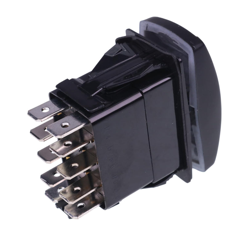 Lataa kuva gallerian katseluohjelmaan Rocker Switch 387-6579 for Caterpillar 415 416 420 428 430 432 434 444 450 Backhoe Loaders
