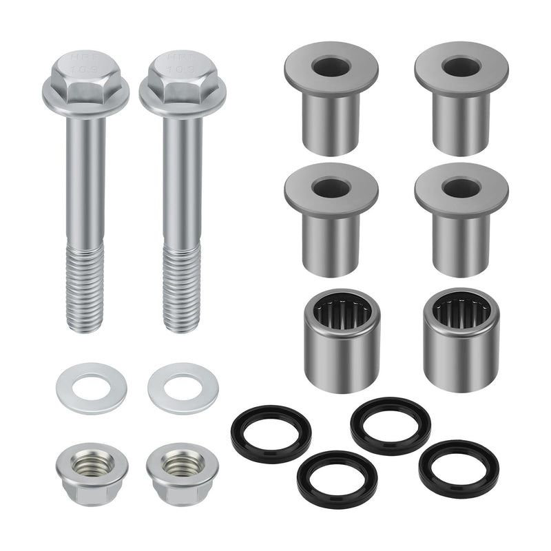 Load image into Gallery viewer, Front Upper A Arm Bushing Seal Kit w/Bolt 52455-07G00 92026-S095 3406-111 For Arctic Cat DVX 400 Suzuki 2003-2014 LT-Z400 QuadSport Z Kawasaki KFX400 from MyMROmarts

