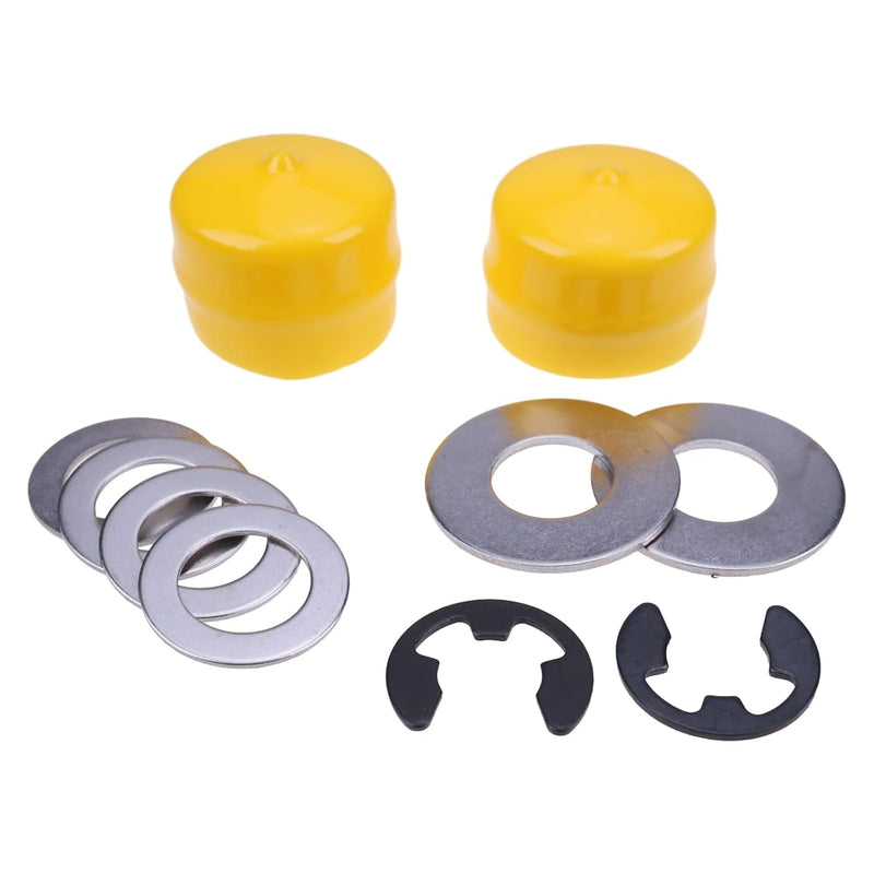 Afbeelding laden in Galerijviewer, 10PCS Front Wheel Axle Hardware Kit M143338 GX21931 Compatible with John Deere D100 D105 D110 D120 D130 D140 D150 X110 X120 X125 X140 X145 X165 X305 X310 X320 X340 LT133 LT150 LT155 Tractors from MyMROmarts
