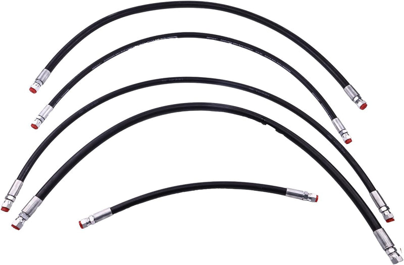 Cargue la imagen en el visor de la galería, Hydraulic Hose Kit 16&quot; 36&quot; 42&quot; 38&quot; 42&quot; Compatible with Fisher Xtreme V Snowplow 1/4&#39;&#39; 3/8&#39;&#39; Receiver from MyMROmarts
