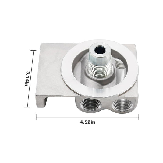 Fuel Filter Remote Mounting Base for CAT 1R-0750 1R-0749 fit for WIX 24770 - Engine Maintenance Parts > Fuel Filter from MyMROmarts