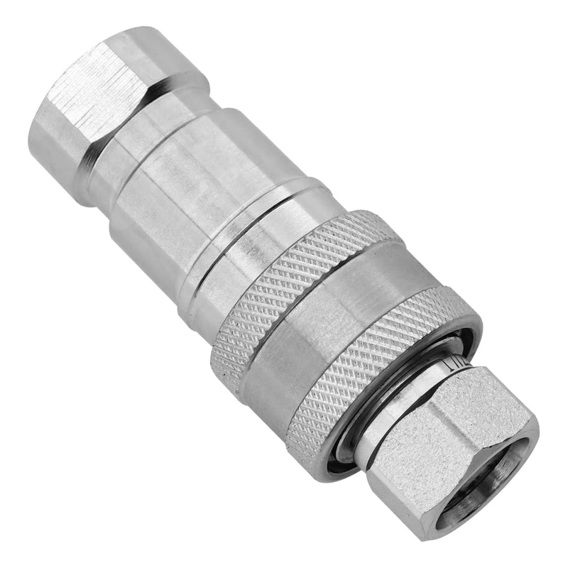 Load image into Gallery viewer, Female &amp; Male Flat Face Quick Coupler LVA16843 AW32184 For John Deere H120 D120 220R Loaders 1023E 1025R 1026R 2025R 2032R 2036R 2038R Tractors - Hydraulic Parts &gt; Hydraulic Pipe from MyMROmarts
