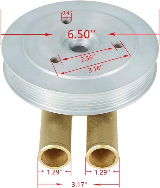 Engine Water Pump 21214599 3812693 3862482 Replacement for Volvo Penta 4.3L 5.0L 5.7L - Engine Parts > Cooling System > Engine Water Pump from MyMROmarts