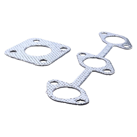 Up/Downstream Exhaust Manifold Muffler Gasket 16261-12350 15263-12370 Compatible with Kubota D905 D1005 D1105 D1105T D1305 Engine from MyMROmarts