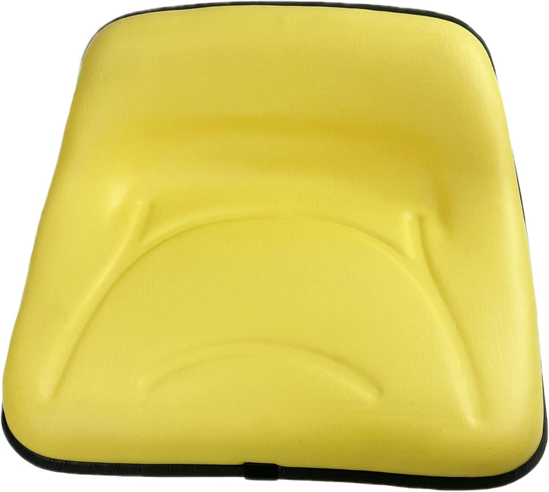 Load image into Gallery viewer, E-AM105927 Seat, Yellow 8-1/4" Low Back for John Deere 111H, 112L, 116, 116H, 130, 160, 165, 170, 175, 180, 185+++ from MyMROmarts
