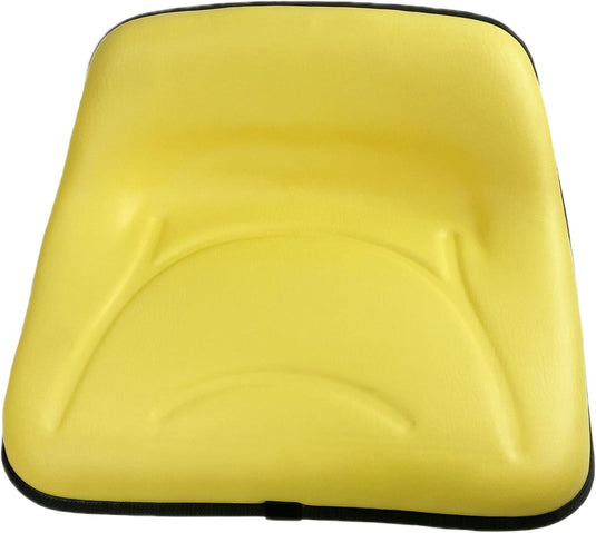 E-AM105927 Seat, Yellow 8-1/4" Low Back for John Deere 111H, 112L, 116, 116H, 130, 160, 165, 170, 175, 180, 185+++ from MyMROmarts