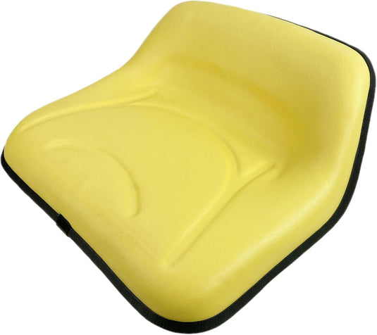 E-AM105927 Seat, Yellow 8-1/4" Low Back for John Deere 111H, 112L, 116, 116H, 130, 160, 165, 170, 175, 180, 185+++ from MyMROmarts