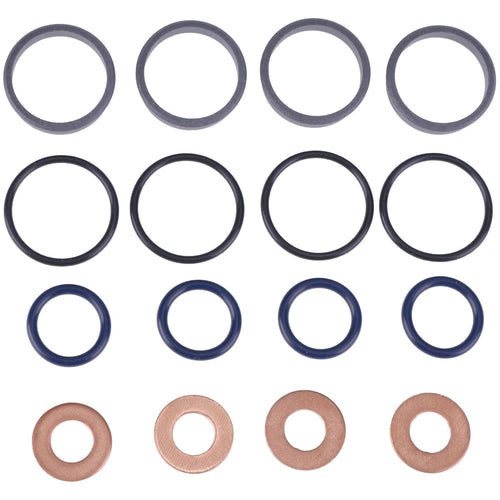 Fuel Injector Seal Kit 1J770-53490 1J864-53620 0481405110 1J770-53260 for Kubota M6060HD M7060HD M7060HFC KX057-4 KX080-4 U55-4 SVL75-2 SVL75-3 SSV65PC - Hydraulic Parts > Hydraulic Seal Kits from MyMROmarts