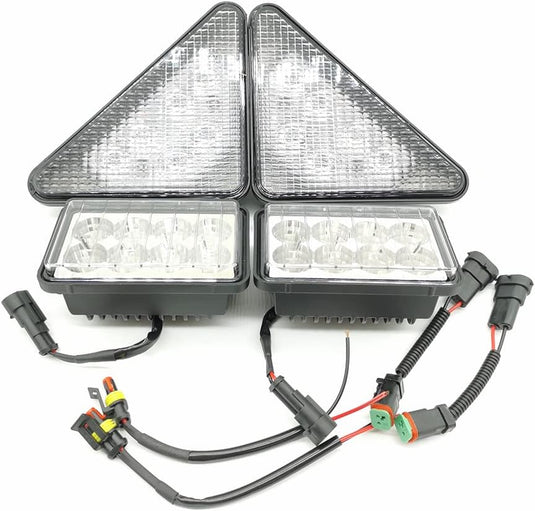 Complete LED Light Kit Fit for Bobcat Skid Steer 751 753 763 773 863 864 873 883 963 A220 A300 S130 S150 S160 S175 S185 S205 S220 S250 S300 S330 T140 T180 T190 T200 T250 T300 T320 from MyMROmarts