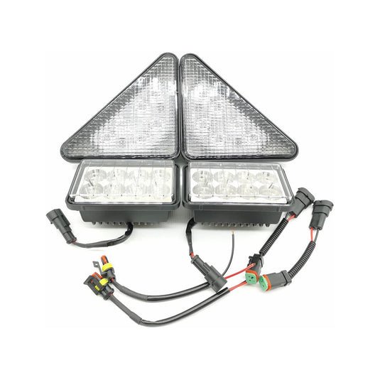 Complete LED Light Kit for Bobcat Skid Steer 751 753 763 773 863 864 873 883 963 A220 A300 S130 S150 S160 S175 S185 S205 S220 S250 S300 S330 T140 T180 T190 T200 T250 T300 T320 from MyMROmarts