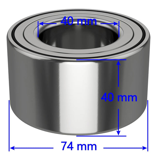 Front & Rear Wheel Bearings for Polaris Ranger 700 900 1000 XP 2013-2019, Replace OE 3585502 3514635 3514627 3514699 3514822 from MyMROmarts