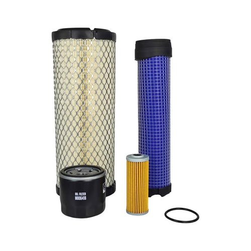 Engine Oil Fuel Air Filter Set Filter Service Kit M806418 M801101 M131802 M131803 For John Deere 1025R (-2017), 2025 (2013-2018), 2305 2320 Compact Utility Tractor - Engine Maintenance Parts > Filter Kits from MyMROmarts