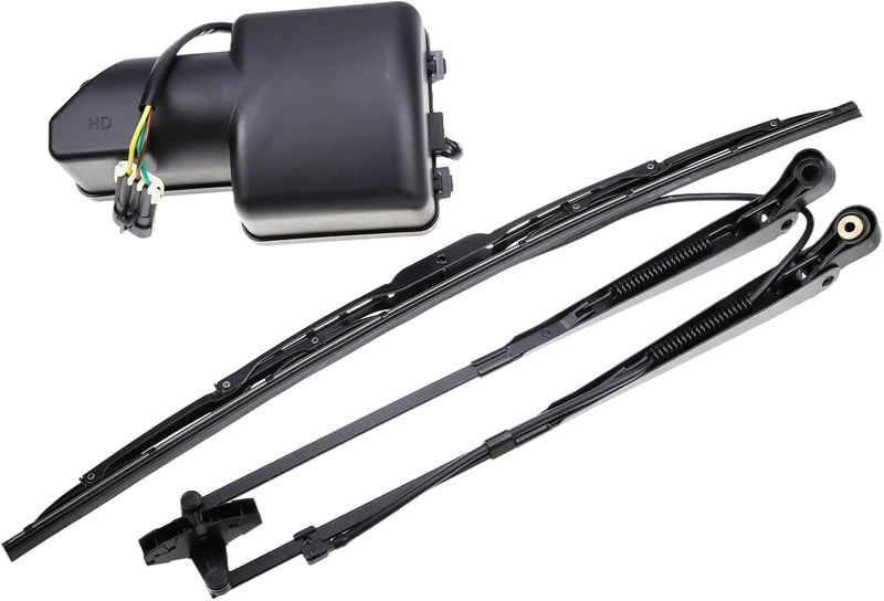 Załaduj obraz do przeglądarki galerii, Wiper Motor Arm Blade Kit 6679476 &amp; 7324010 for Bobcat Skid Steers 751 753 763 773 863 864 873 883 963 T110 T140 T180 T190 T200 T250 T300 T320 S130 S150 S160 S175 S185 S205 from MyMROmarts
