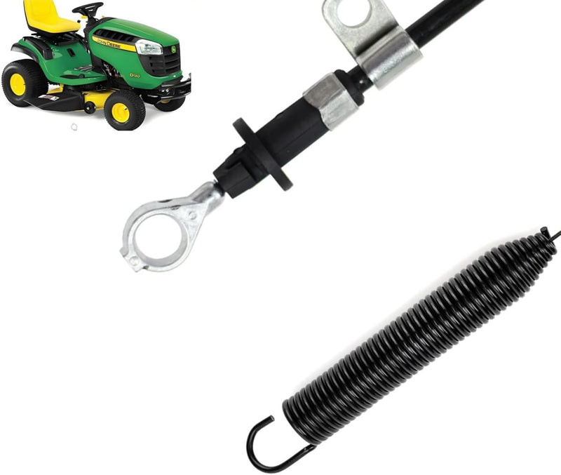 Indlæs billede i Gallery Viewer, GY22387 PTO Control Push Pull Cable for John Deere Riding Mower Deck Engagement Clutch Cable L100 L105 L107 L110 L111 L118 X106 107S D100 D105 D110 D120 D125 D130 E100 E110 E120 E130 from MyMROmarts
