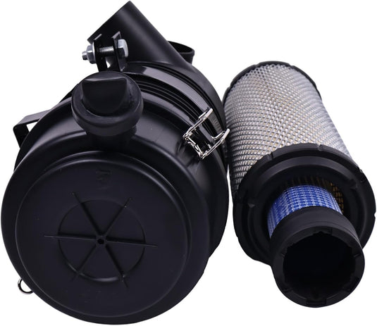 Air Filter Assembly 6670851 compatible with Bobcat 325 325C 328 329 425 463 553 553F S70 compatible with Kubota Engine D1105 from MyMROmarts