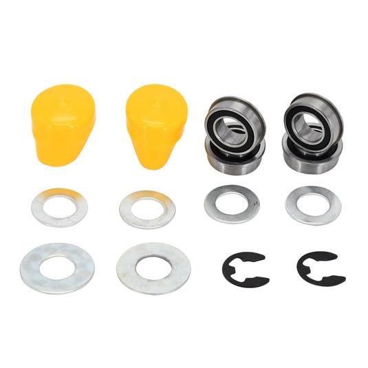 M143338 New Front Wheel Bearing, Bushing to Bearing Conversion Kit AM127304 Compatible with John Deere LA140 LA145 LA150 LA175 LA100 L105 LA115 LA125 LA135 L100 L105 L108 D100 D105 D110 D120 from MyMROmarts
