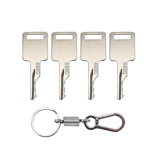 4 PCS Ignition Keys D250 6693241 6709527 A77313 307852A1 for Bobcat Skid Steer Loader S130 S175 S220 S300 S450 S550 A220 T140 T10 T250 T300 T590 T650 730 742 763 843 864 963 310 - Body Parts > Cab External parts > Cab Key from MyMROmarts