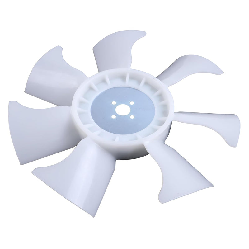 Load image into Gallery viewer, 16285-74110 Cooling Fan Blade Compatible with Kubota D1105 D1305 V1505 V1505B J116 J119 J324 J320 WG1605 Engine, 7 Fan Blades 370mm from MyMROmarts
